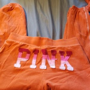 Vs pink sweatsuit